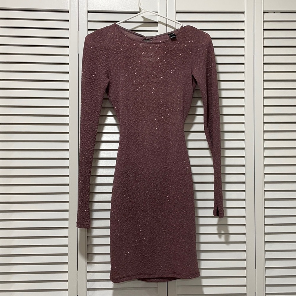 Sparkly skin tight dress